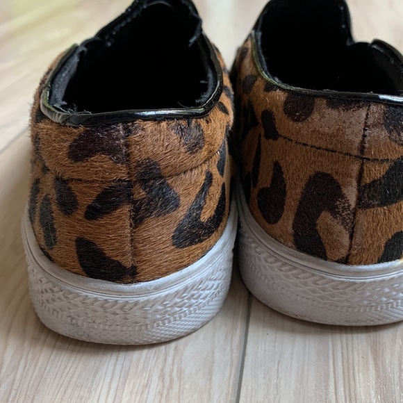 Steve Madden Animal Print Slide Sneakers - Picture 4 of 7